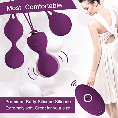 image for Abandship Kegel Exercise Weights for Women - Ben Wa Kegel Balls for Be