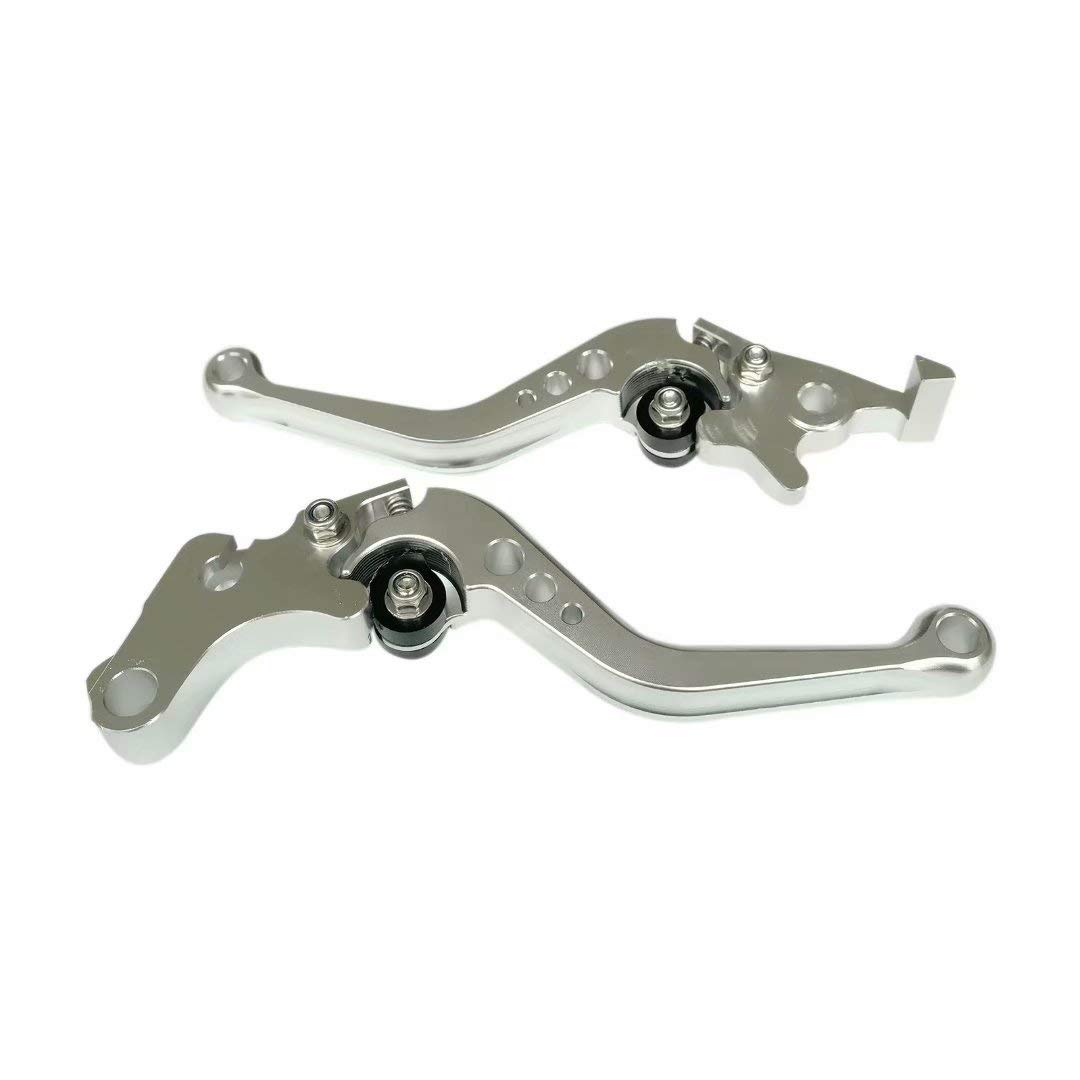 Amazon.com: Zafina-UP Silver CNC 6 Position Shorty Brake