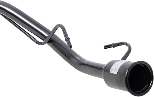 Vista 150 de TRQ Cuello de llenado de depósito de combustible negro compatible con Toyota Sienna 2004-2010