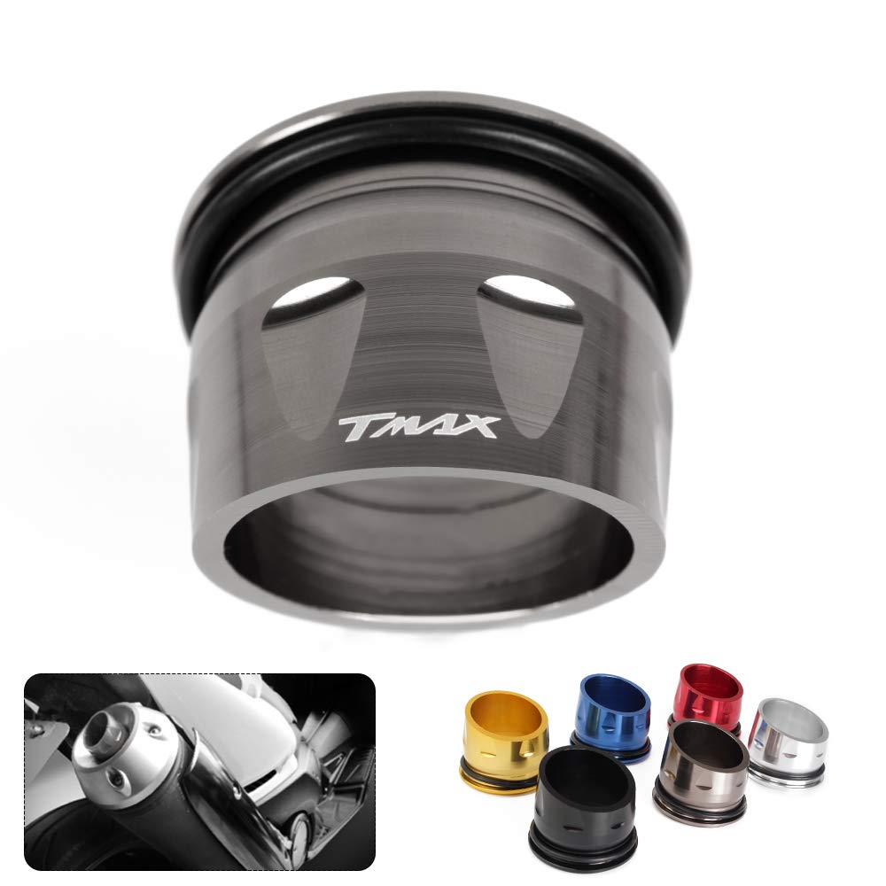 Terminali di Scarico Terminale di Copertura in Alluminio CNC per T MAX TMAX 530 T-MAX500 XP530 2012-2015 2016