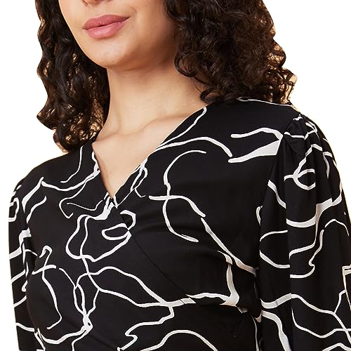 Image of Globus Women Lavender Printed Casual Co-Ord Set with Top and Palazzo-3638046001