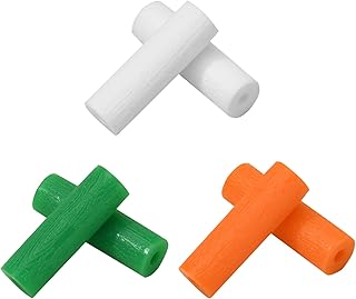 6-Pack Orthodontic Chewies in 3 Styles, Multi-Colored Non-Slip Flexible Aligner Seating Chews Trays Seaters Chompers with Fruit Flavors for Dental Braces and Invisible Aligners