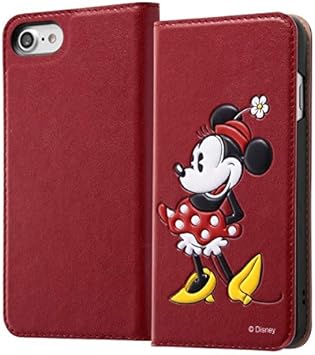 Amazon カラー ミニーマウス Iphonese 第2世代 Iphone8 Iphone7 ディズニー ポップアップ Puレザー フリップ ケース カバー キャラクター 手帳型ケース 手帳型 ダイアリー ミッキー ミニー ドナルド プー チップ デール グッズ アイフォン 第二世代 Iphone 8 7 Se