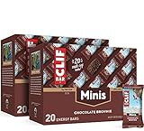 CLIF BAR - Mini Energy Bar - Chocolate Brownie - (0.99 Ounce Snack Bar, 40 Count)