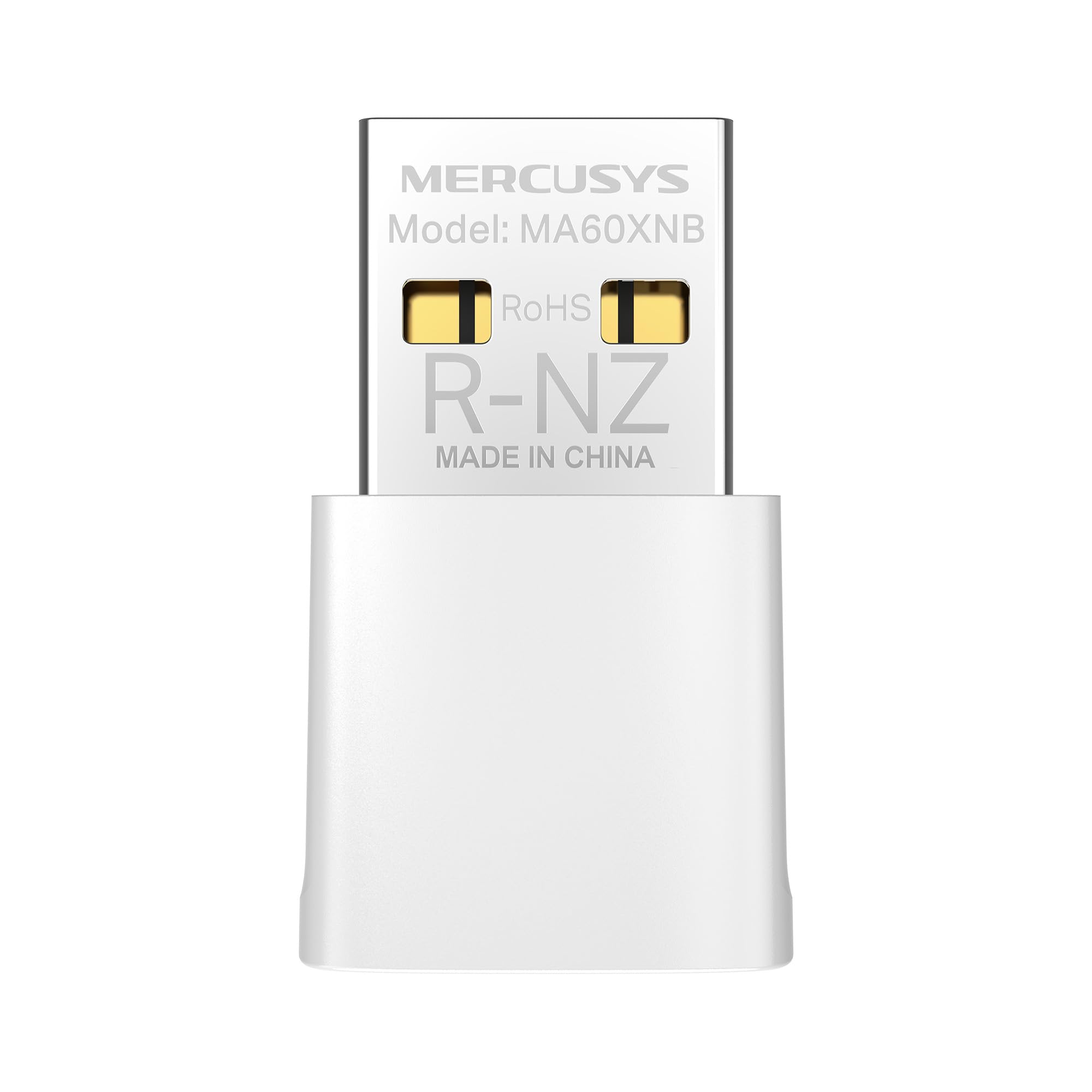 Mercusys MA60XNB Nano Bluetooth WLAN Stick Für PC, 𝐁𝐥𝐮𝐞𝐭𝐨𝐨𝐭𝐡 𝟓.𝟑 Wi-Fi 6 AX900 Dual Band WLAN Adapter, Nano Größe, WPA3, MU-MIMO, nur Kompatibel mit Windows 11/10