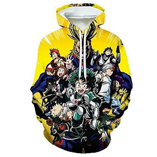 LLYTX Unisex pullover huvtröja 3D-tryck tryck Dragon Ball Z långärmad Monkey King tröja med fickor-03_M