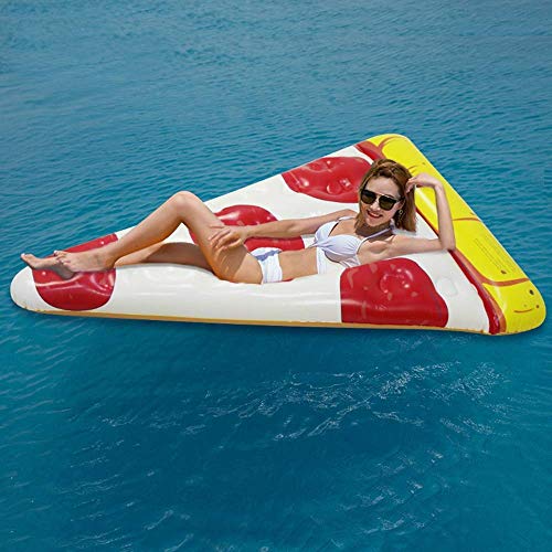 Lit flottant pizza avec technologie air clats de natation - 4