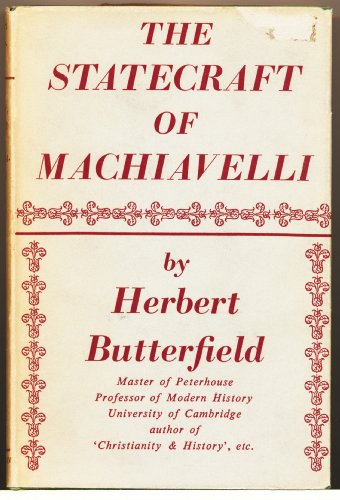 The Statecraft of Machiavelli B0000CJA0J Book Cover