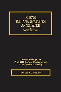 Burns Indiana Statutes Annotated - Insurance: Reinsurance - Discount Medical Card Program (T.27, Articles 6 - 19)