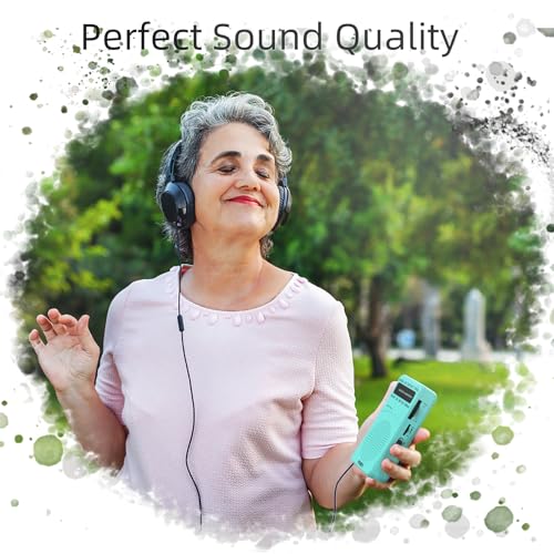 Image of PRUNUS J-166 Portable Radio AM FM, Battery Operated Radio