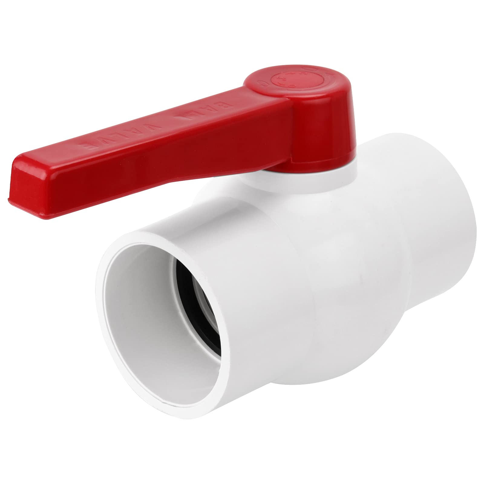 Buy MAHIONG 3 Inch PVC Ball Valve, Socket Style PVC Pipe Fitting Inline