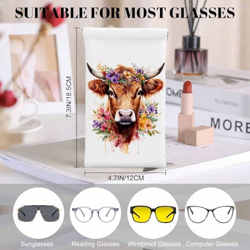 Image of Ocean Beach Glasses Case, Sunglasses Organizer Eyeglasses Case Glasses Cases Pouch For Men Women