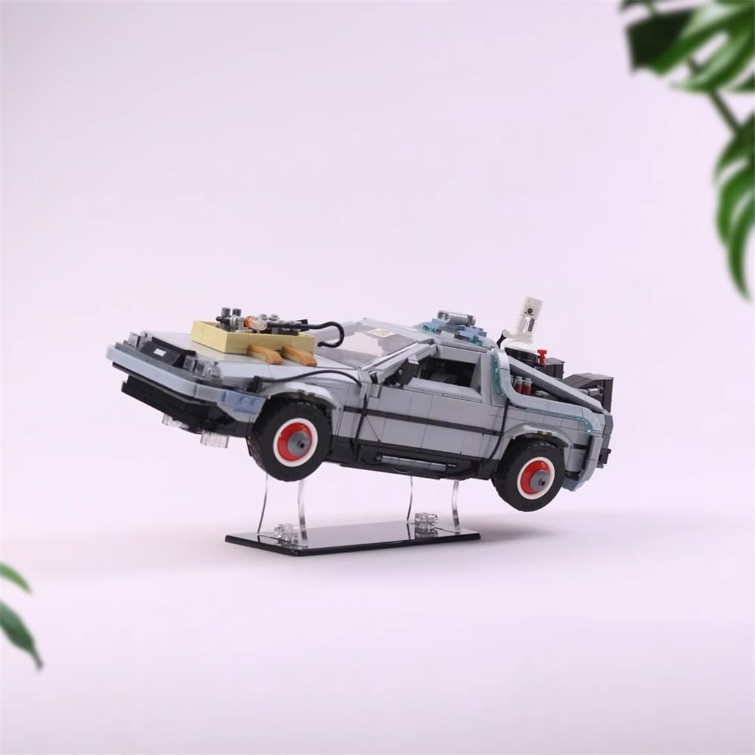 KoDeer Supporto display per Lego 10300 La macchina del tempo dal ritorno al futuro, supporto acrilico per Lego La macchina del tempo dal ritorno al futuro (modello non incluso)