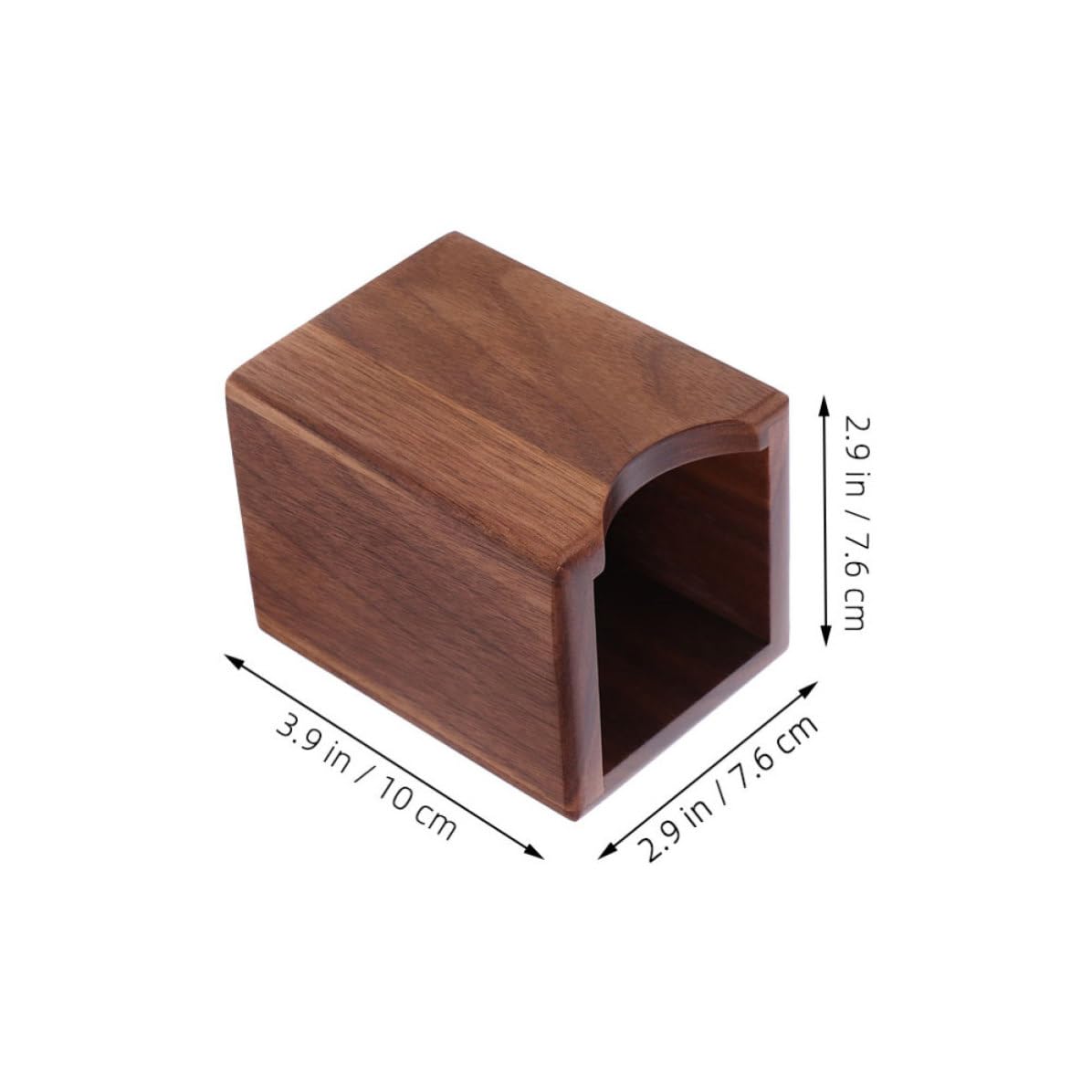 SEWACC 2 Piezas Portalápices de Nogal para Organizador de Madera Natural