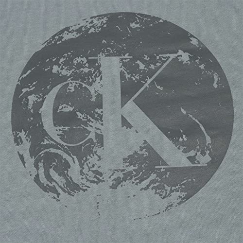 Calvin Klein Men's Relaxed Fit Monogram Logo Fleece Hoodie4