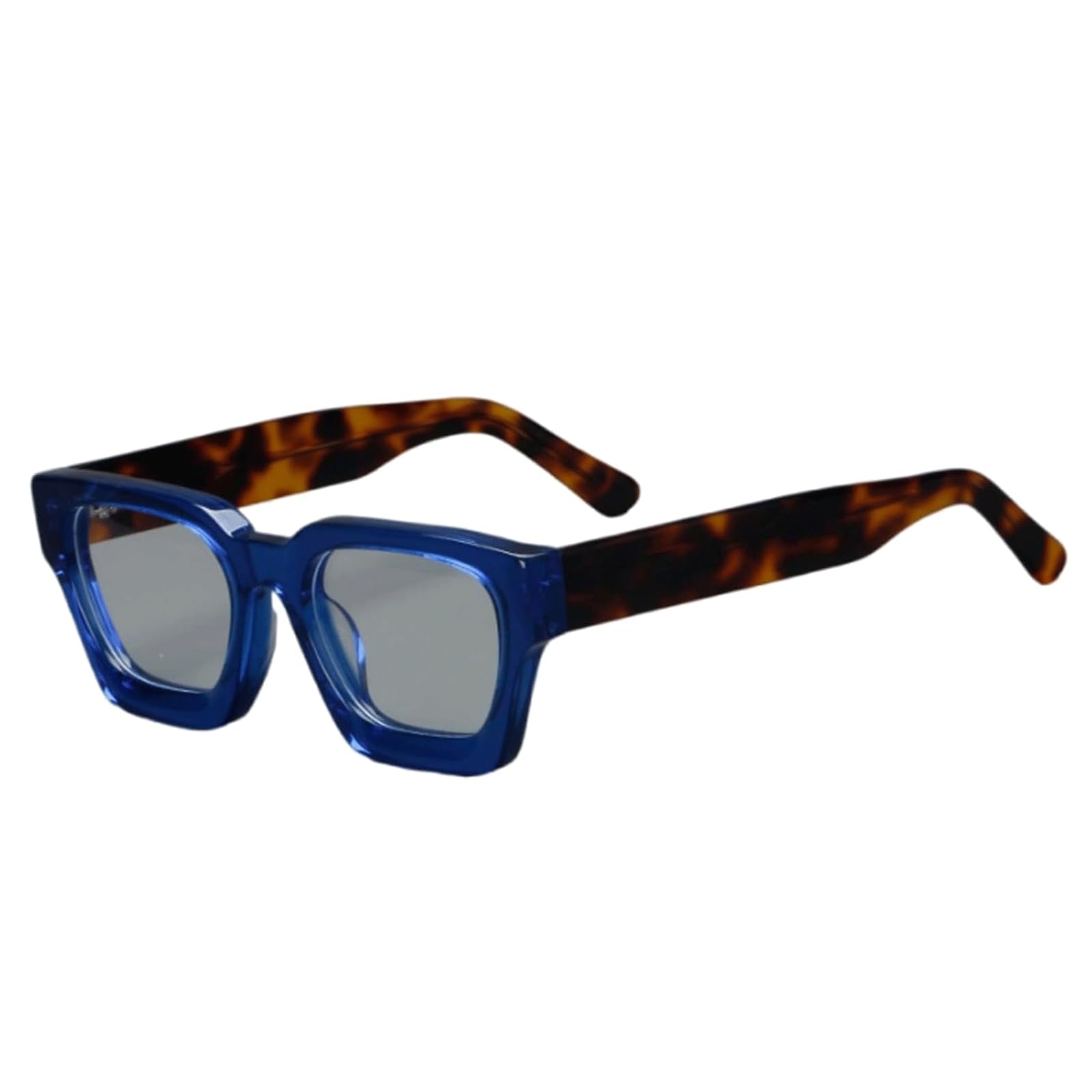 GddOGUK Eyewear Universal Eyewear Frames Acetate Square Eyeglass Frames Optical Glasses Frames Comfortable And Portable Eyeglasses