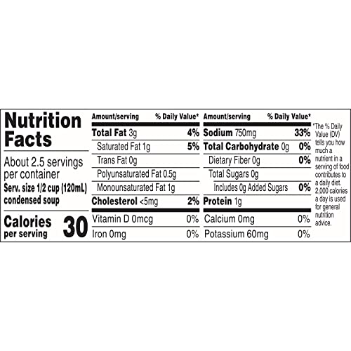 Campbell's Condensed Chicken Broth, 10.5 Ounce Can #TOP2
