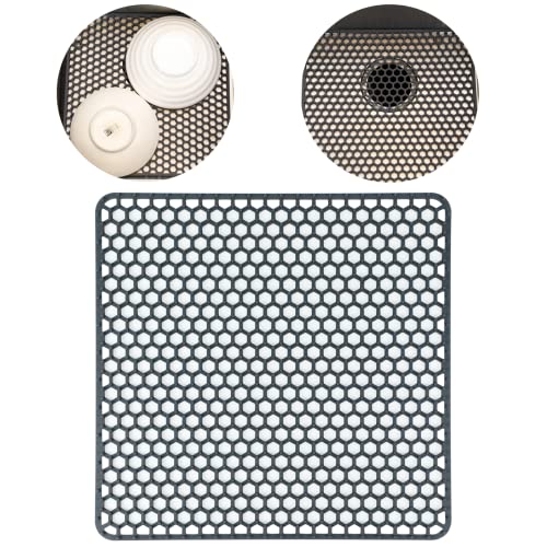 yeesport Tapis dévier en silicone résistant à la chaleur : tapis de séchage pour comptoir de protection dévier de cuisine de 13,58 po Cover