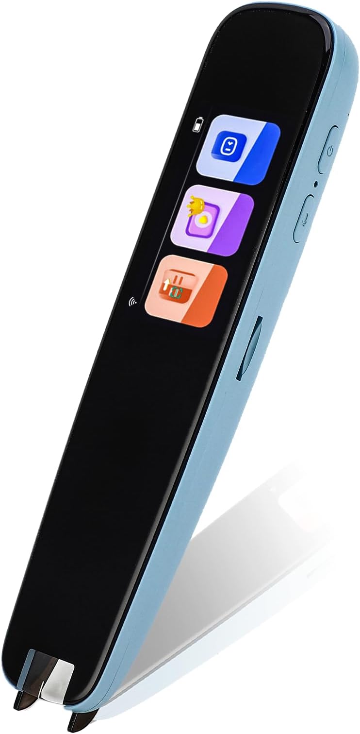 Smart Scanner Pen,Language Translator Device Scanner Pen for Dyslexia, Language Translator Electronic Dictionary English Learning Scanning Pen for Students Built in Battery