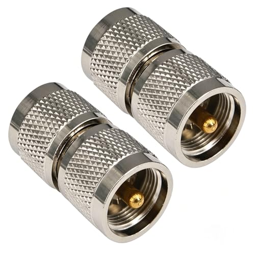 Adaptador coaxial RF UHF macho PL-259 para solucionar interferencias en su radio de aficionado