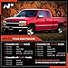 A-Premium 13Pc AWD 4WD Front Suspension Kit, For Chevy GMC Silverado 1500 Sierra 1500 Suburban Avalanche Tahoe Yukon XL Escalade EXT ESV, Upper Control Arm Lower Ball Joint Sway Bar Link Tie Rod End