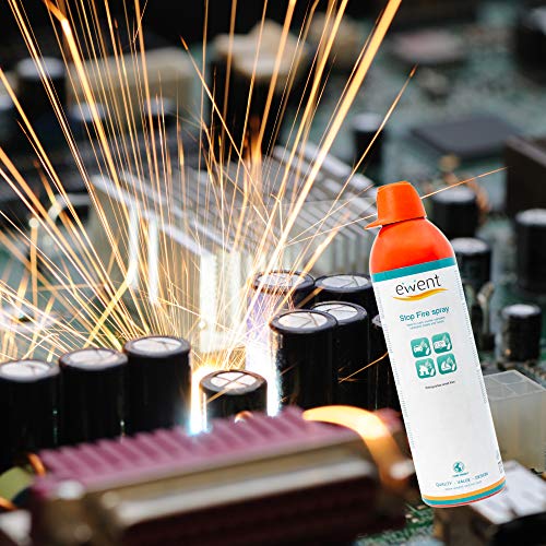 Ewent EW5621 - Spray Spegnifuoco 500Gr (350Ml) - Mini Estintore - Spegne Ogni Principio D'incendio - Portatile - Per Camper Barca Casa Server - 11