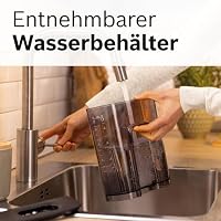 Bosch Filterkaffeemaschine MyMoment TKA2M113, Glaskanne 1,25 L, für 10-15 Tassen, 40min Warmhaltefunktion, Tropfstopp, schwenkbarer Filterträger, abnehmbarer Wassertank, 1200 Watt, Schwarz matt – Ansicht 5