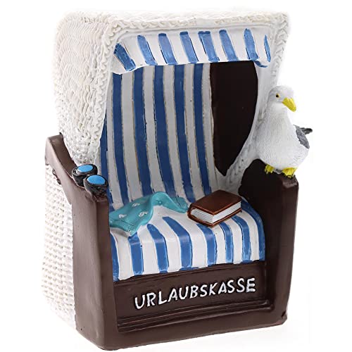 POMMERNTRAUM ®| Spardose Sparbüchse Strandkorb mit Möwe Urlaubskasse Urlaubsspardose Sparen für Ihren Urlaub POMMERNTRAUM ®| Spardose Sparbüchse Strandkorb mit Möwe Urlaubskasse Urlaubsspardose Sparen für Ihren Urlaub