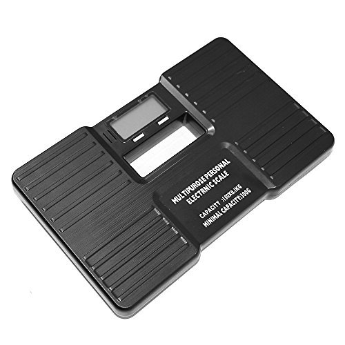 Farsler de alta precisión 150 kg / 0,1 kg portátil Mini Cuerpo de pesaje electrónico digital Escalas de usos múltiples básculas de baño del bebé del viaje Steelyard bloqueo Pelado Digital Balanza Cover