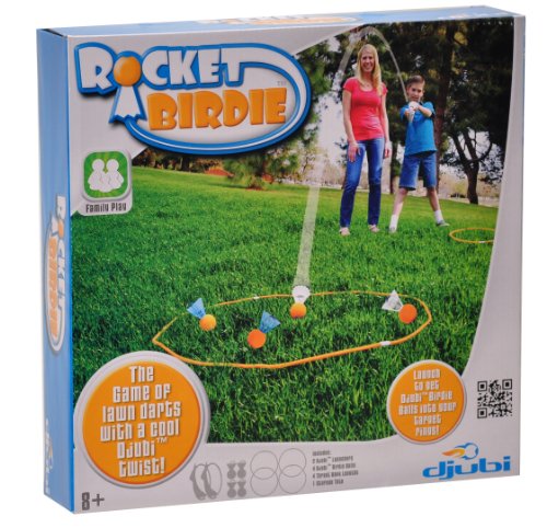 Djubi Rocket Birdie - Lawn Darts Outdoor Games