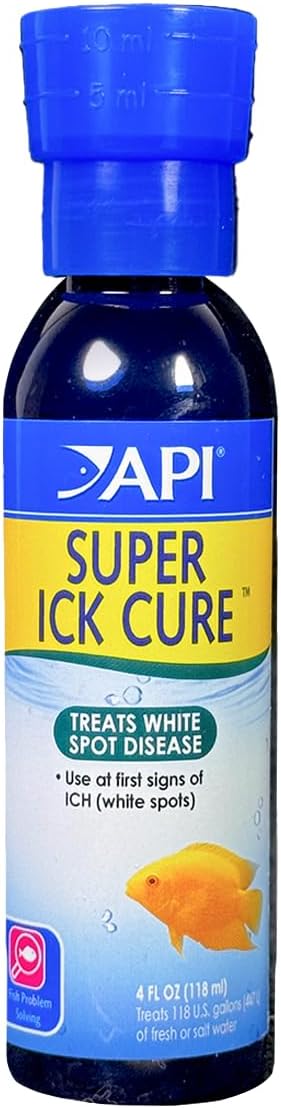 API Aquarium PharmacEUticals Liquid Super Ick Cure 4Oz