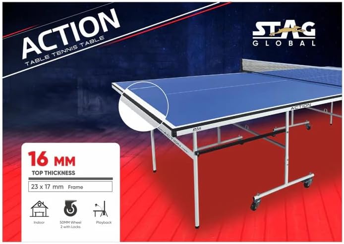 STAG Global Table Tennis Action Table