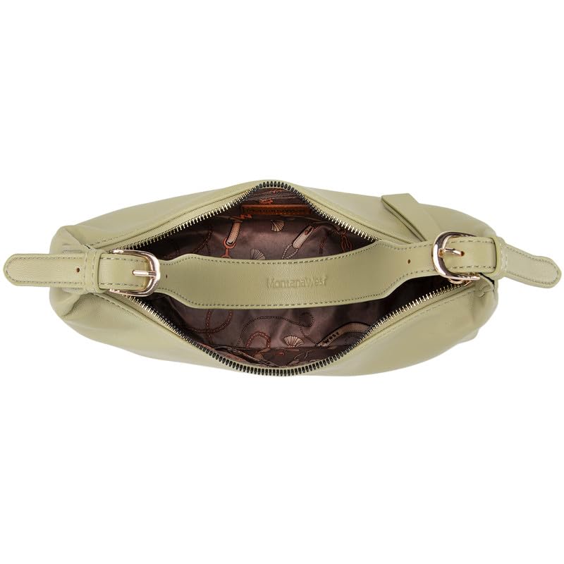 Image of Montana West MEDIUM Shoulder Purses for Women Crescent Hobo Bags Trendy Purses