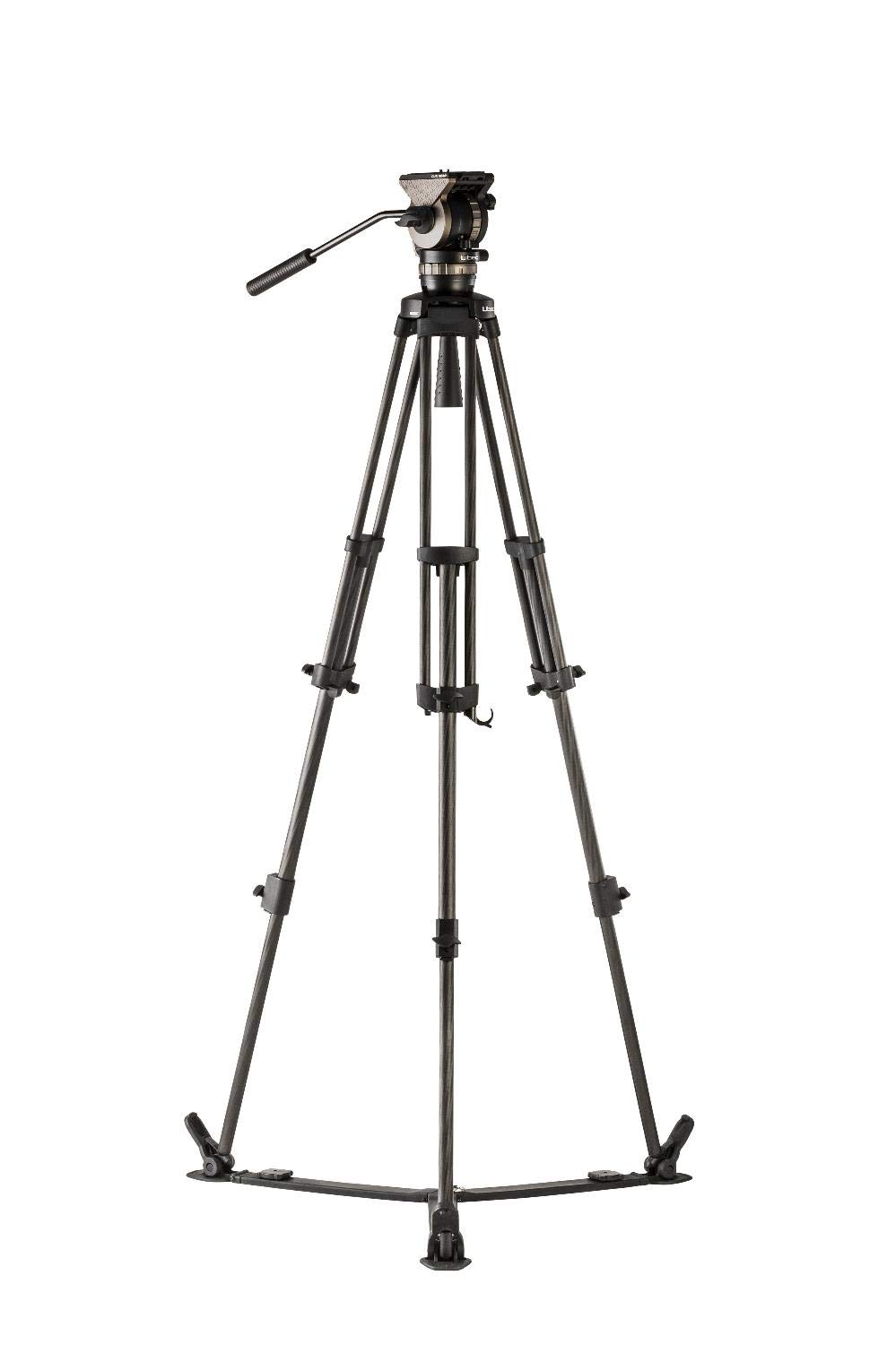 Libec NX-300C 3-Section Carbon Fiber Tripod with NH30 Head and Ground Spreader