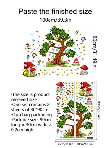 Vinilos Decorativos Bosque Mágico para Pared Infantil miniatura 2