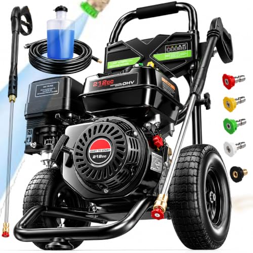 IvyBess 4200 PSI 4.0 GPM 212cc Gas Pressure Washer