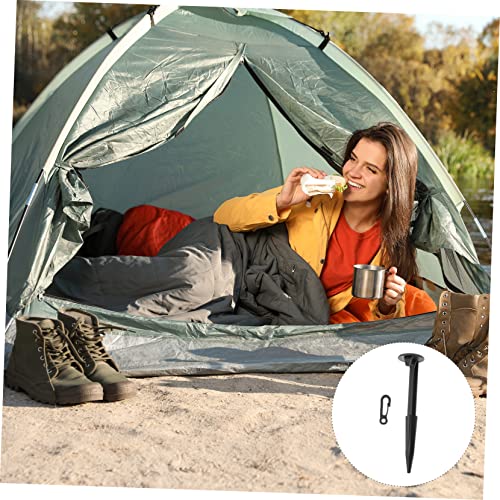 Estacas inflables para carpas accesorios de camping plástico resistente 20 piezas 7