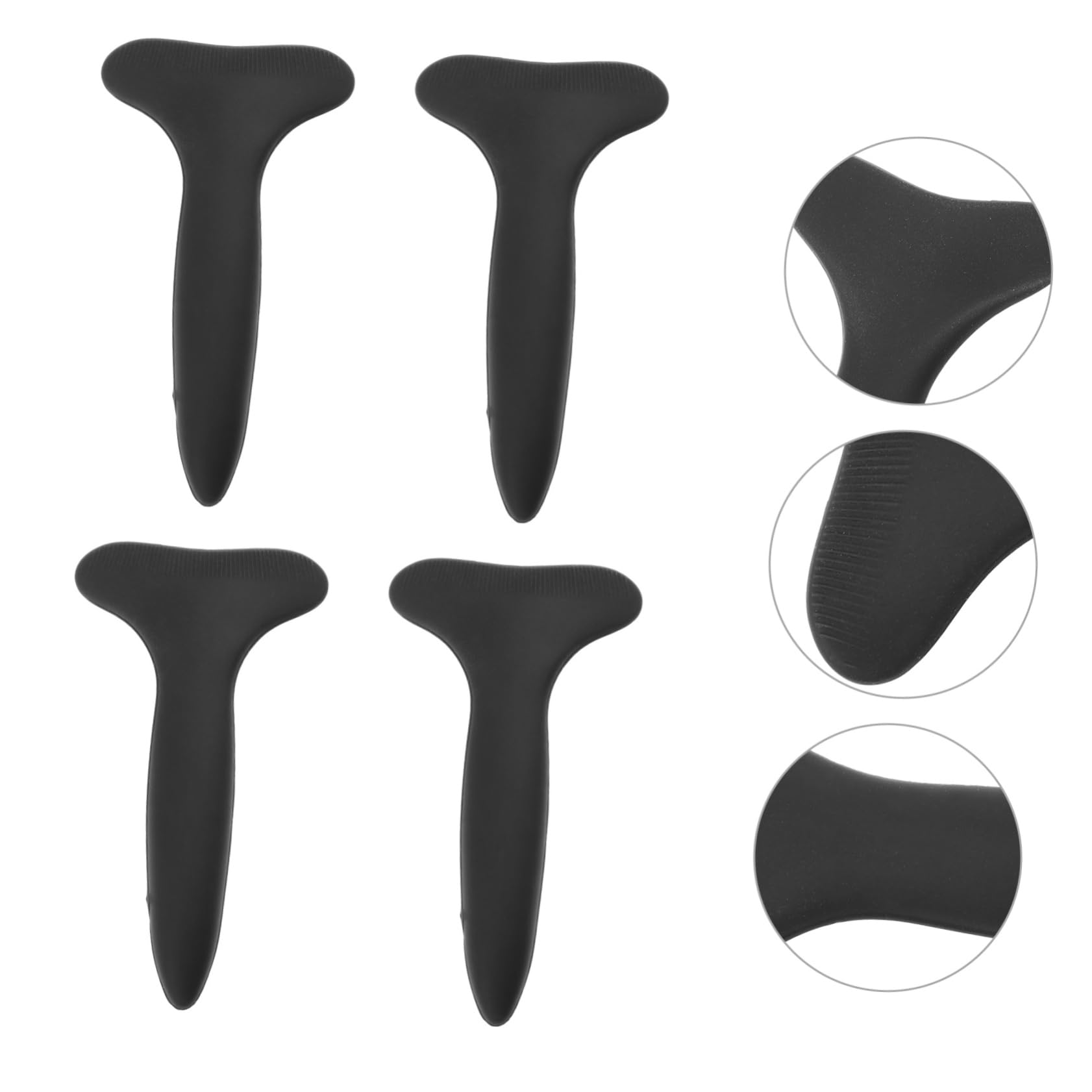 SOESFOUFU Silicone Eyebrow Brush Set 6pcs for Women Eyebrow Combs Makeup Grooming Kit