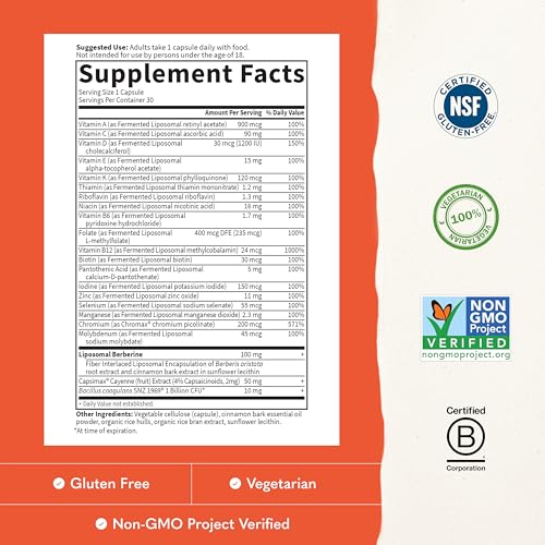 Garden of Life Dr. Formulated Multi+ Metabolism Support Multivitamin, 30ct - image 3