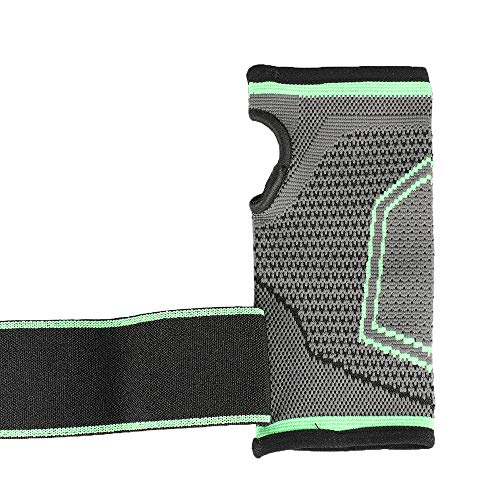 Apoio de pulso, Andoer Suporte de pulso manga de meio dedo faixa de pulso pulso suporte palma cinta