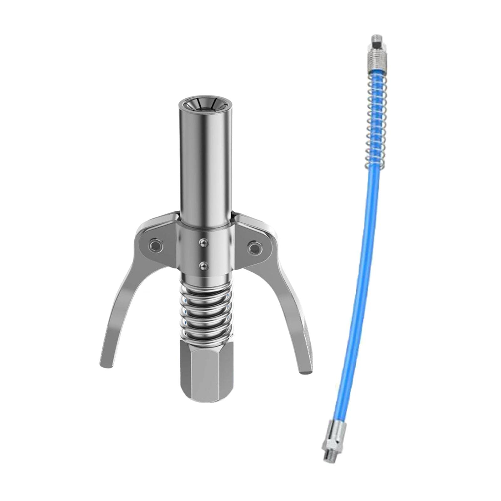 Greasing Coupler with Hose Portable Greasing Nozzle for Vehicle Accessories with 30cm Hose