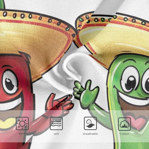 Happy Red Green Chili Peppers Toddler Underwear Floral 2t Cotton Panties for Girl Colorful Briefs Undies Kids3