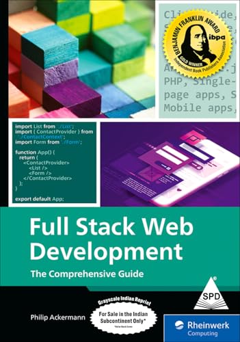 Full Stack Web Development: The Comprehensive Guide (Grayscale In...