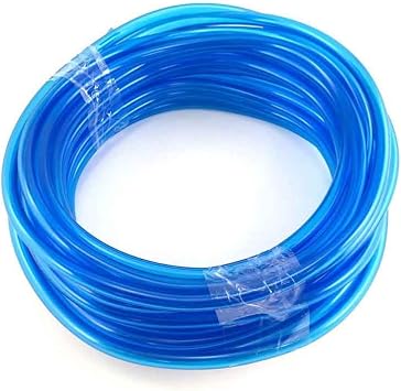 OMB Warehouse 2 Length of 1/4" ID X 3/8" OD Fuel Line Blue Minibike Go Kart Mower Drift Trike