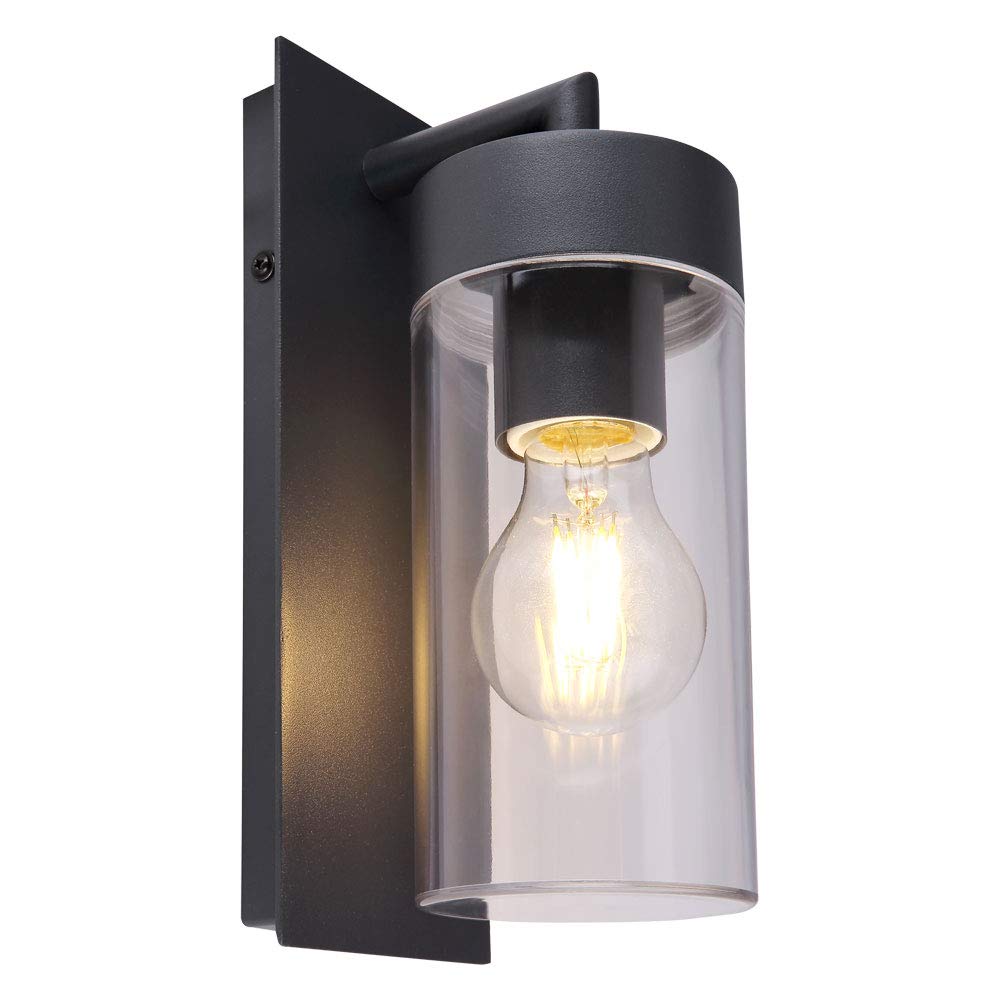 Luminosa Lighting Luminosa Vessa Outdoor Wall Lantern Anthracite Ip44 1X E27 from B&Q