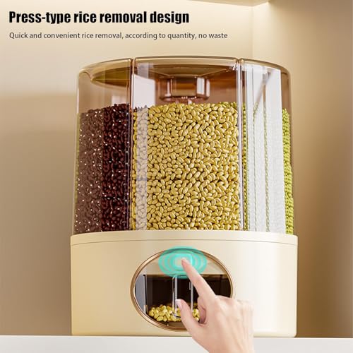 Evita derrames de comida con este dispensador de arroz automático 4