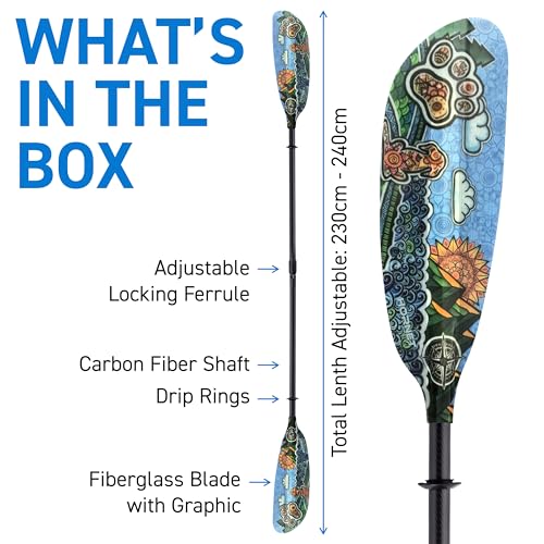 Fishing Kayak with Pedals and Paddle