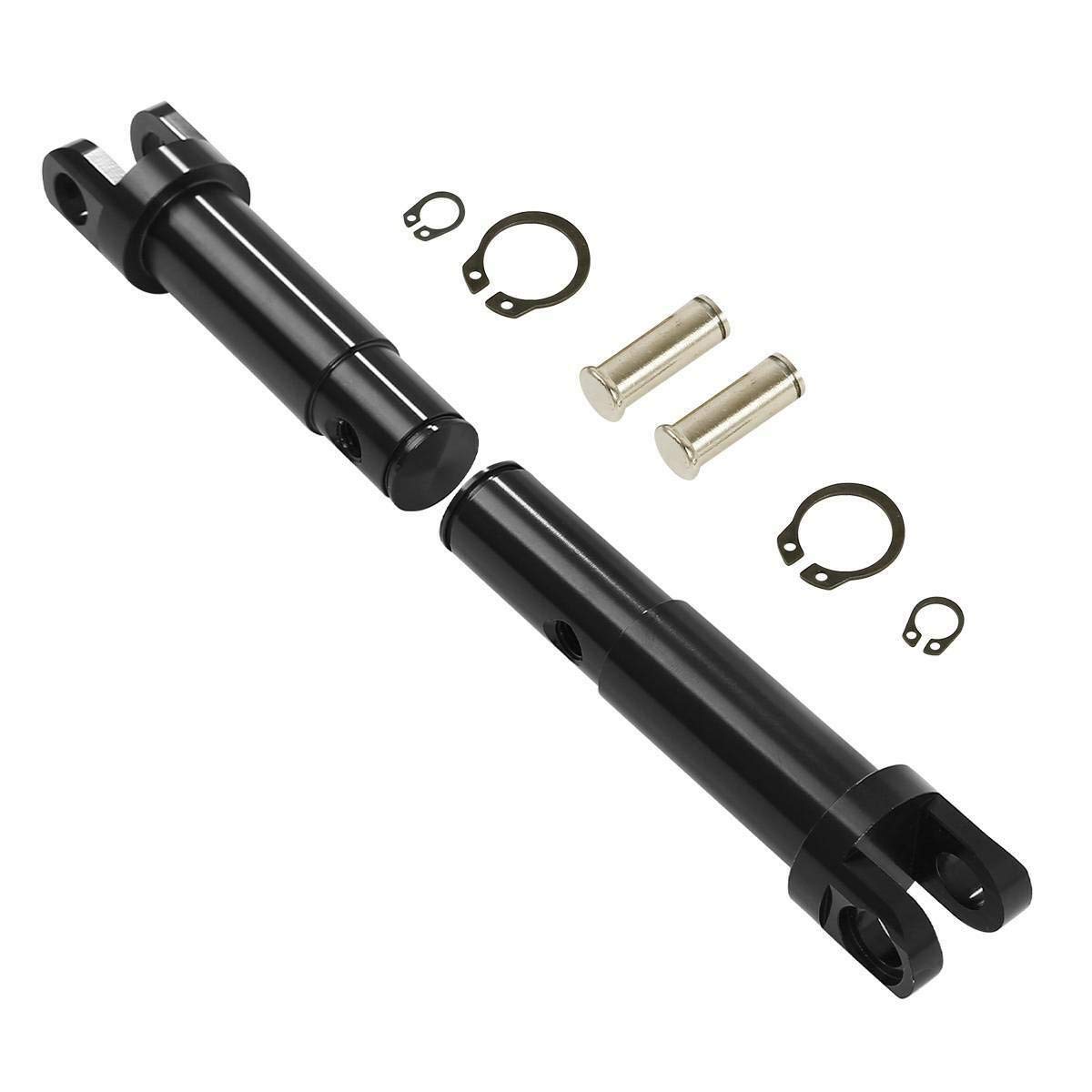 WOWTKONETK Replaces offset Clevis (non-standard) peg mounts, Forward Controls Offset Clevis Footpeg Conversion Kit fits for Harley Davidson Sportster 1200 Seventy Two Forty Eight Roadster 2011-2020