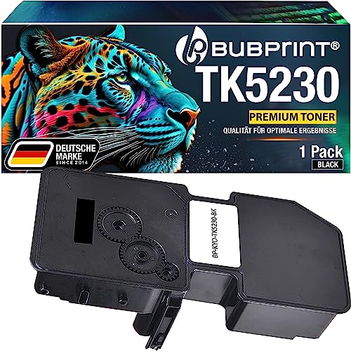 Bubprint Toner kompatibel als Ersatz für Kyocera TK-5230K TK-5230 für ECOSYS M5521cdw M5521cdn P5021cdw P5021cdn P5021 TK 5230 Schwarz