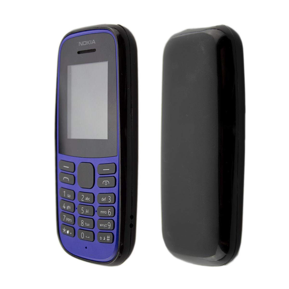 caseroxx TPU-Case for Nokia 105 (2019) 4th Edition with shock protection, colored in black, composed of TPU